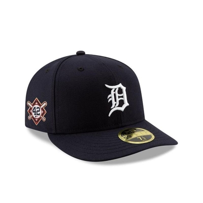 Detroit Tigers Gorra | New Era MLB Jackie Robinson Day Low Profile 59fifty Fitted Cap Mexico - Azules